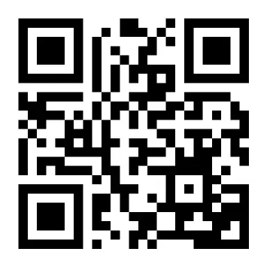 Standard black and white QR code — functional but generic